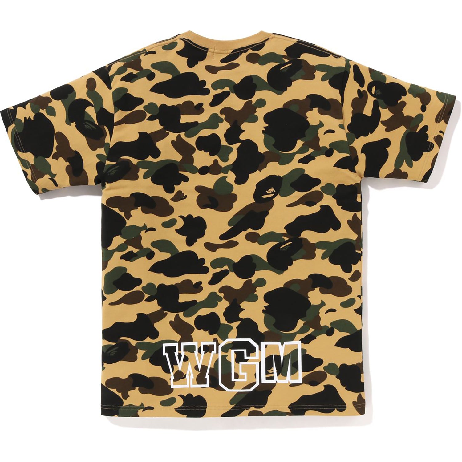 1ST CAMO SHARK SQUARE CUSHION M ブラック
