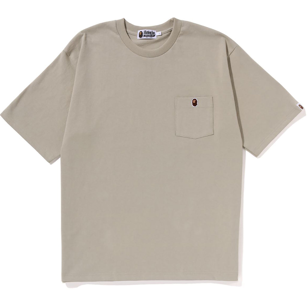 APE HEAD ONE POINT RELAXED FIT POCKET TEE MENS | us.bape.com