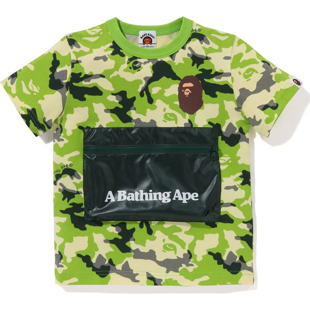 bape camo pocket tee