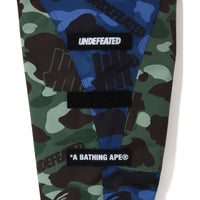 BAPE X UNDEFEATED COLOR CAMO SNOWBOARD DOWN JACKET MENS