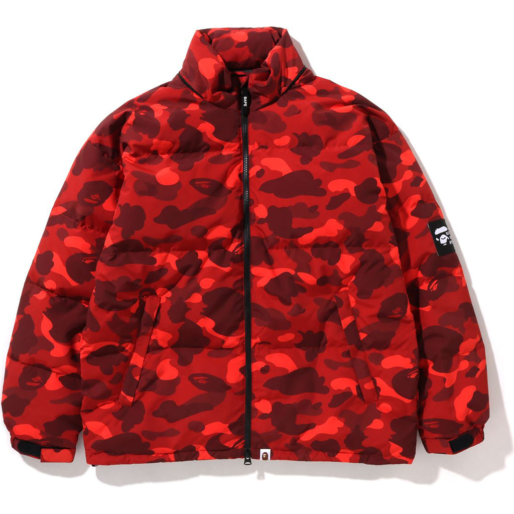 COLOR CAMO RELAXED FIT DOWN JACKET MENS