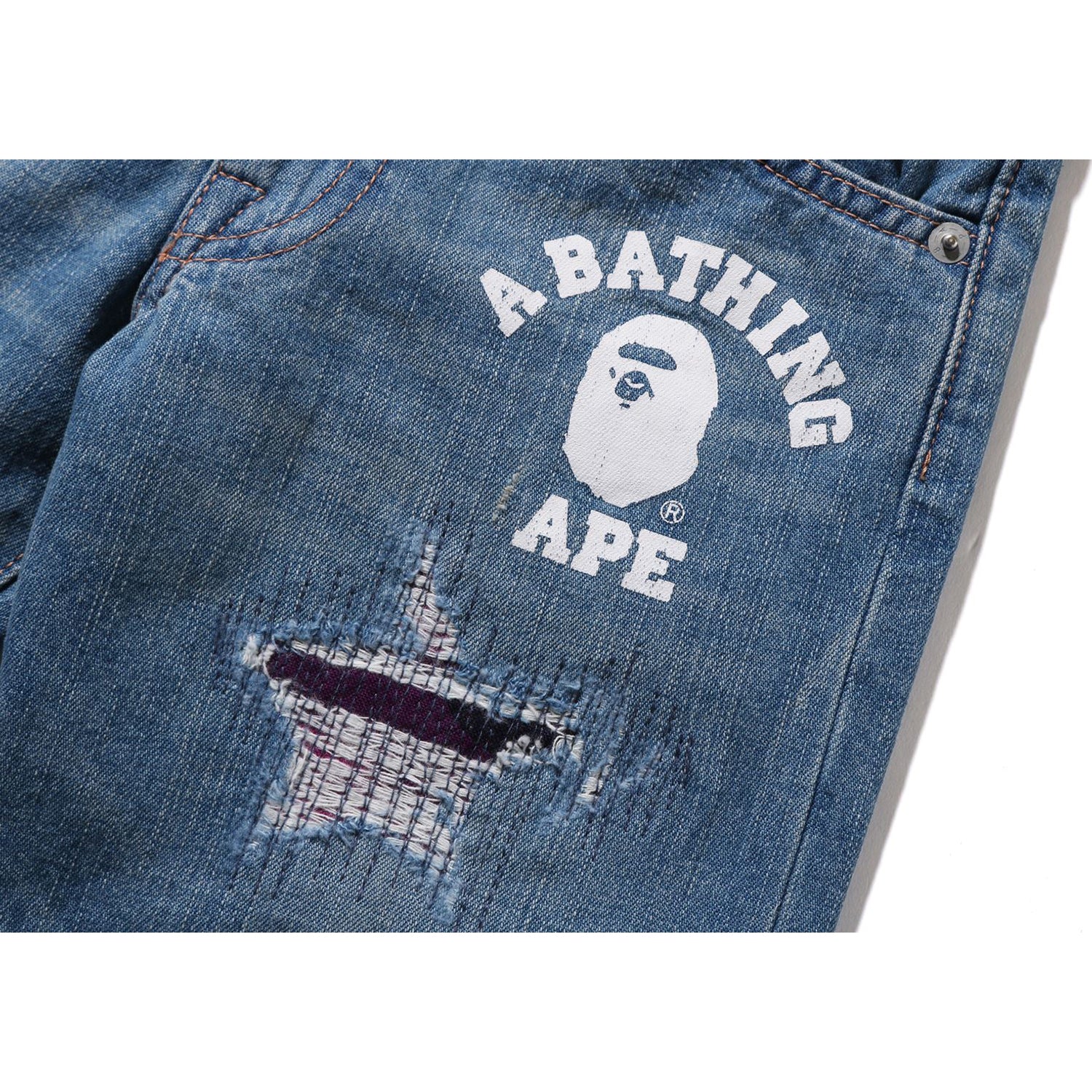 Bape jeans outlets