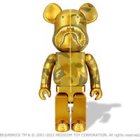 BAPE X MEDICOM TOY - ABC CAMO BE@R MILO ON BAPE TEE MENS