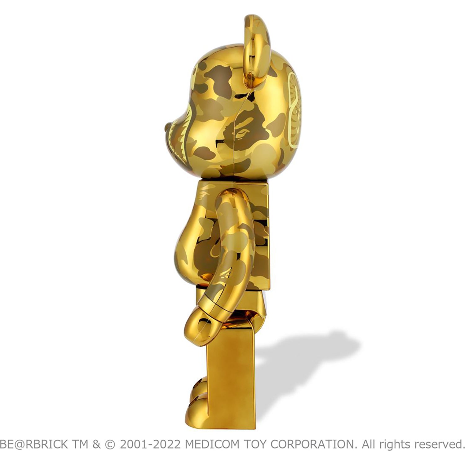 NEWモデル BE@RBRICK SHARK CAMO ABC 1000% us.bape.com – その他
