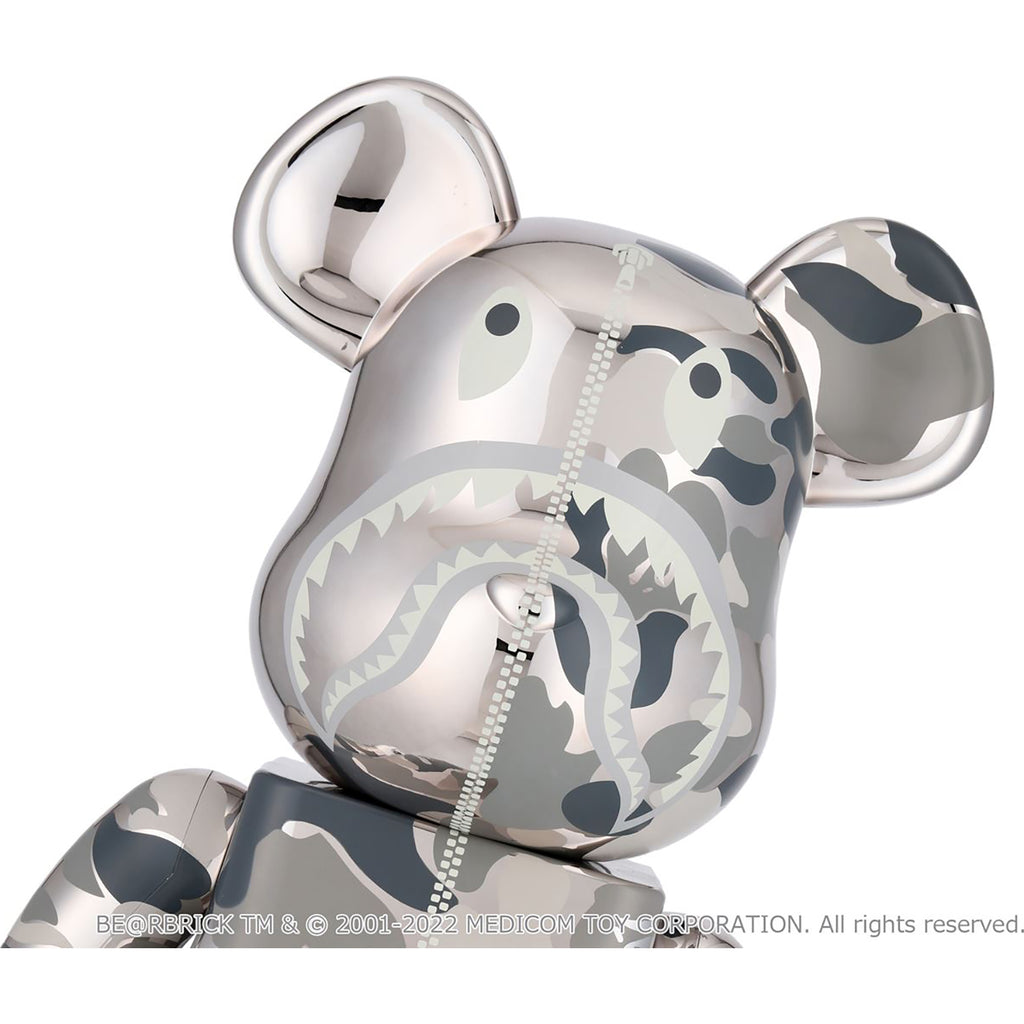 BE@RBRICK BAPE(R) ABC CAMO SHARK 2colors