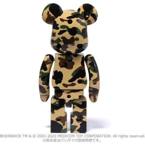 70％OFF BBAPE 1ST CAMO SHARK BE@RBRICK 超合金YELLOW - おもちゃ