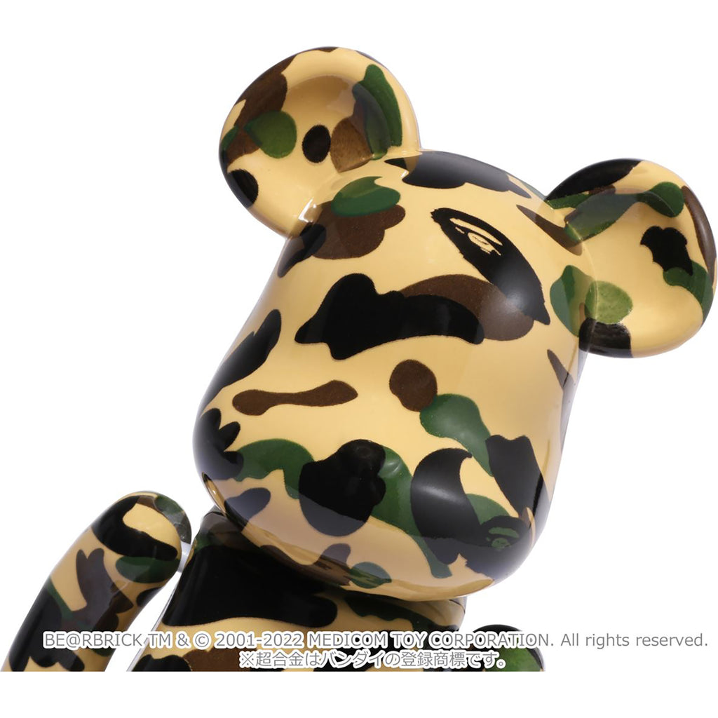 激安通販サイト BBAPE 1ST CAMO SHARK BE@RBRICK 超合金YELLOW ...