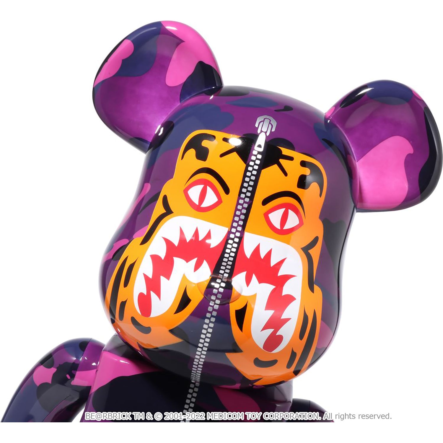 BE@RBRICK BAPE(R) CAMO TIGER 100％ & 400％ - フィギュア