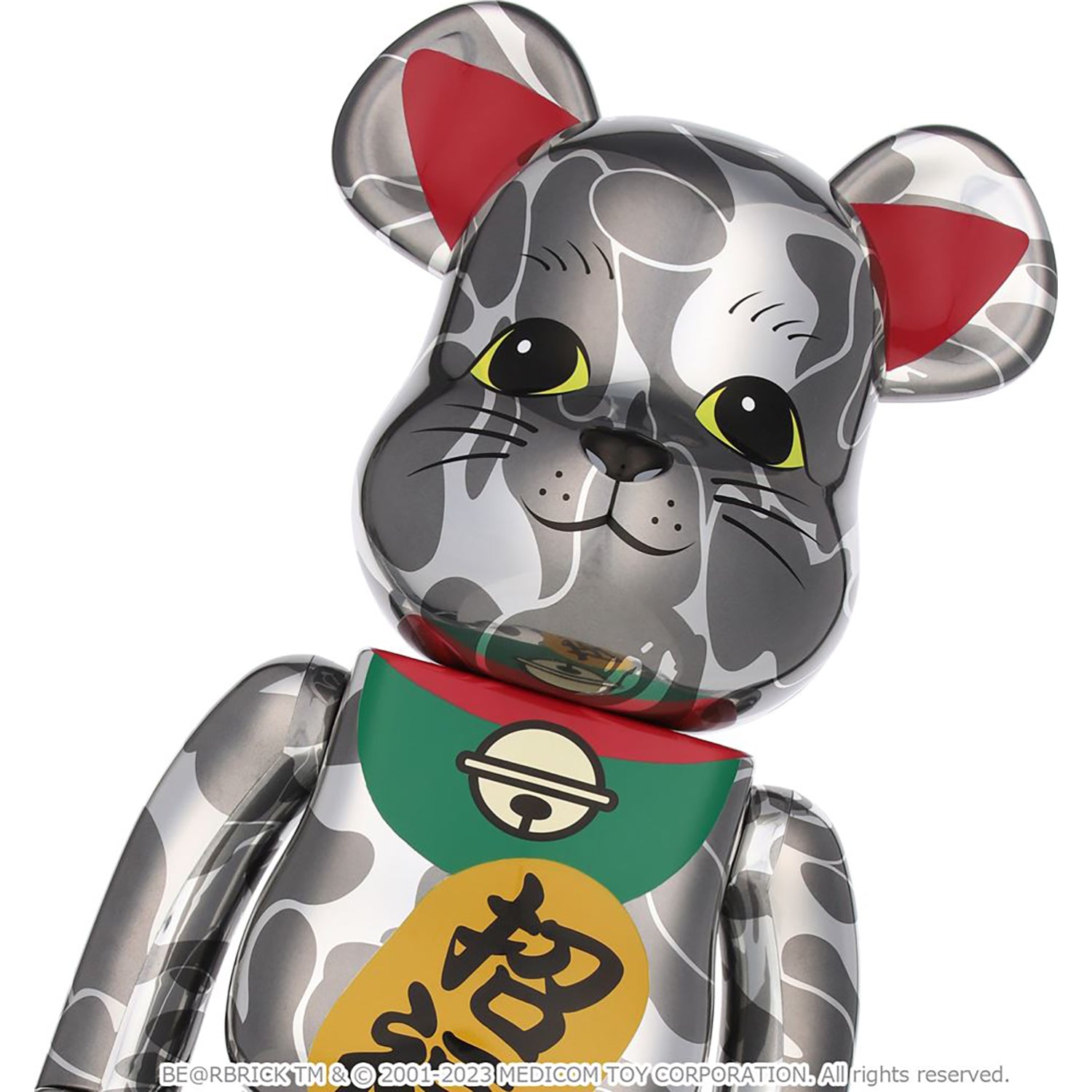 今日の超目玉】 BAPE NEWYEAR 1000%招き猫 BE@RBRICK キャラクター ...