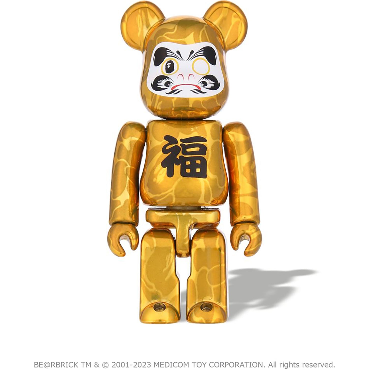 NEW YEAR BE@RBRICK MANEKINEKO SHISHIMAI DARUMA 100% & 400%