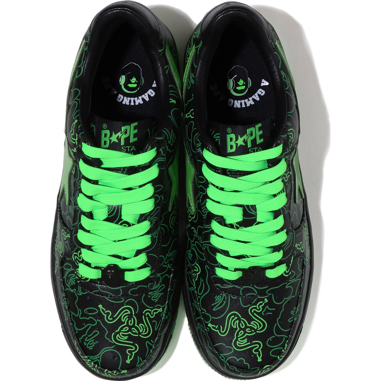 BAPE STA™ BAPE® X RAZER NEON CAMO MENS