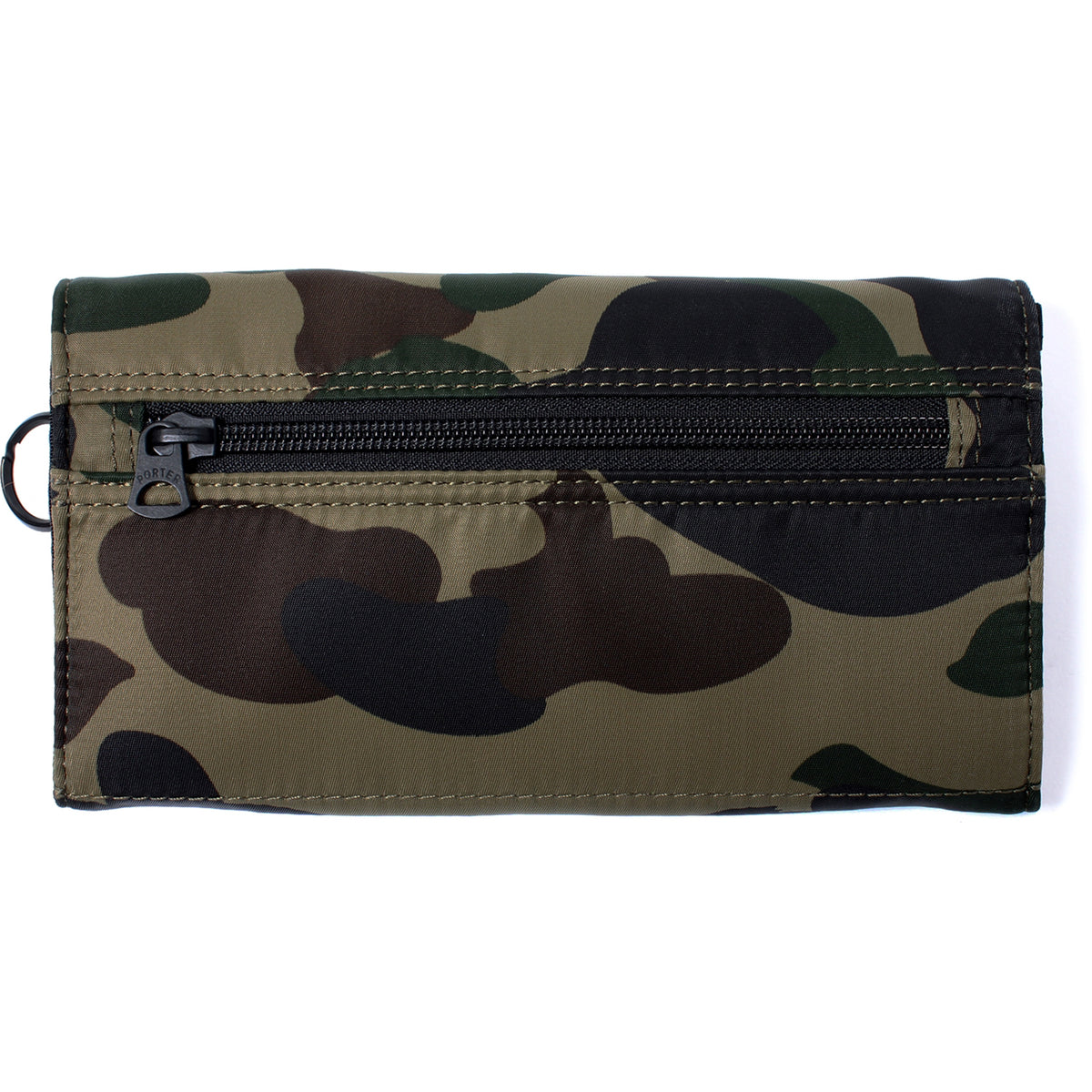 BAPE X PORTER 1ST CAMO LONG WALLET MENS