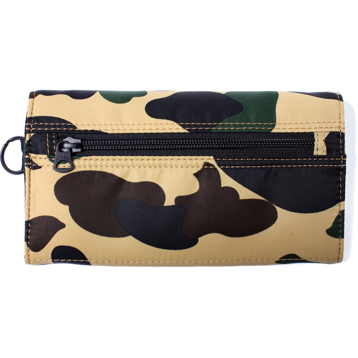 BAPE X PORTER 1ST CAMO LONG WALLET MENS
