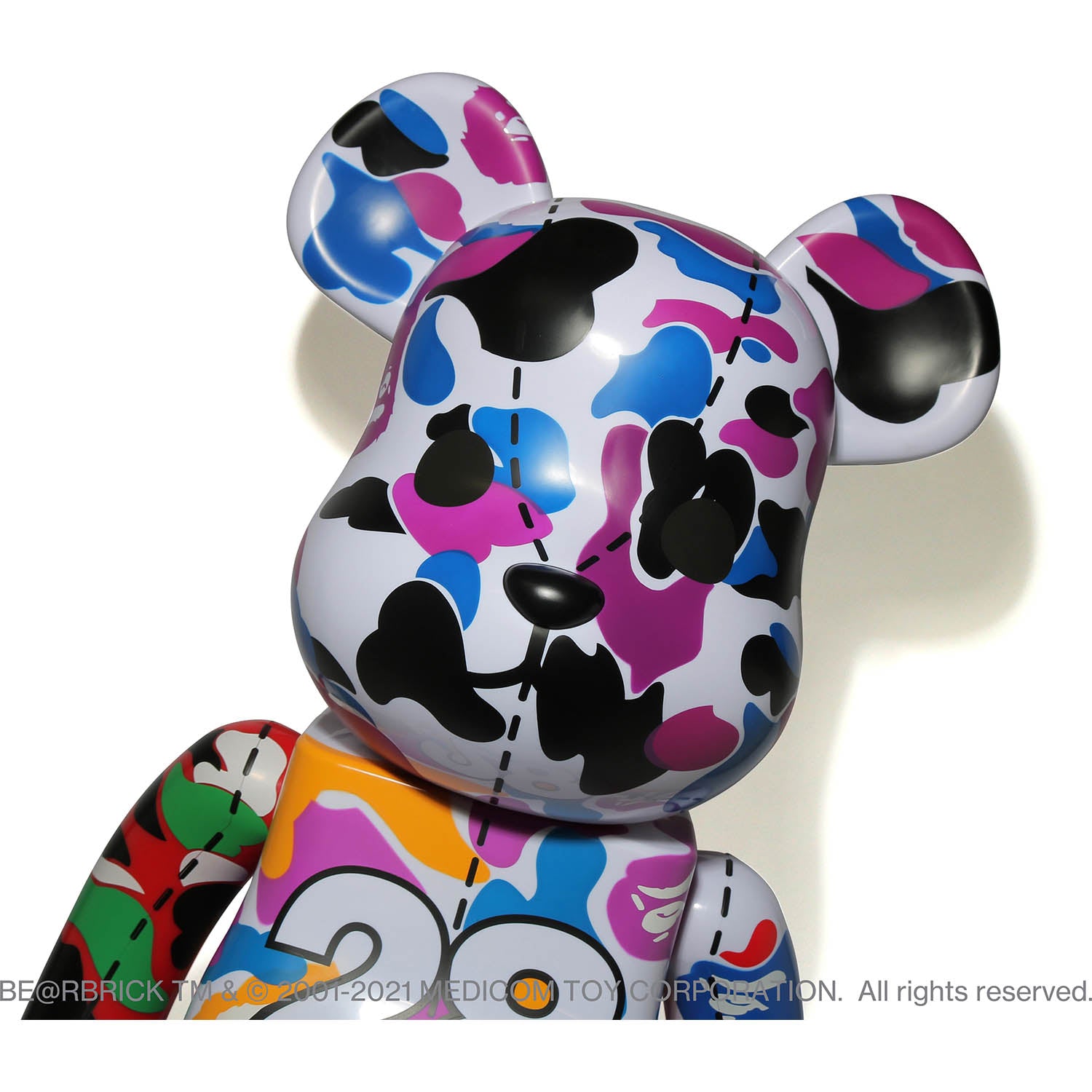 A BATHING APE 28TH ANNIVERSARY BE@RBRICK 1000%