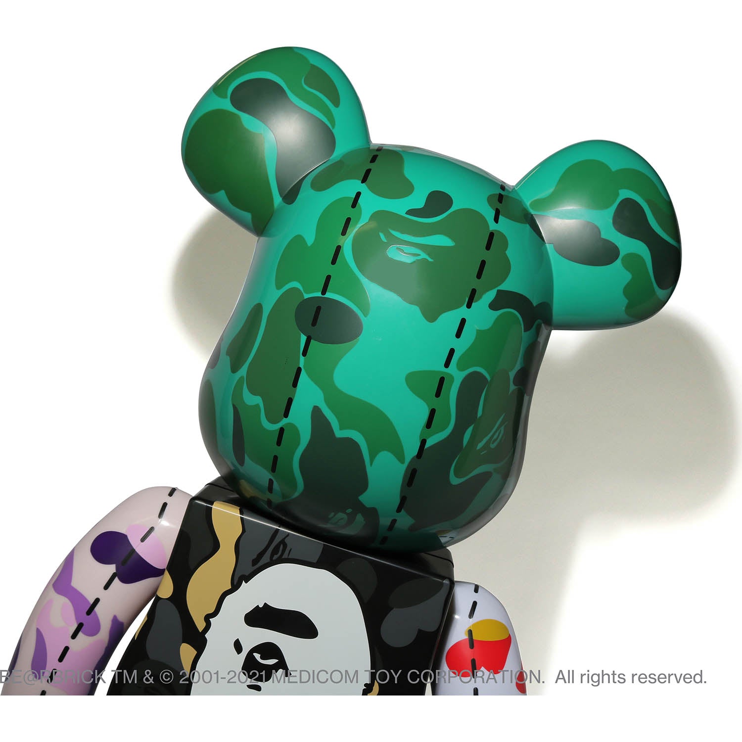 人気No.1 BE@RBRICK BAPE(R) ペコちゃん 1000％ GREEN キャラクター