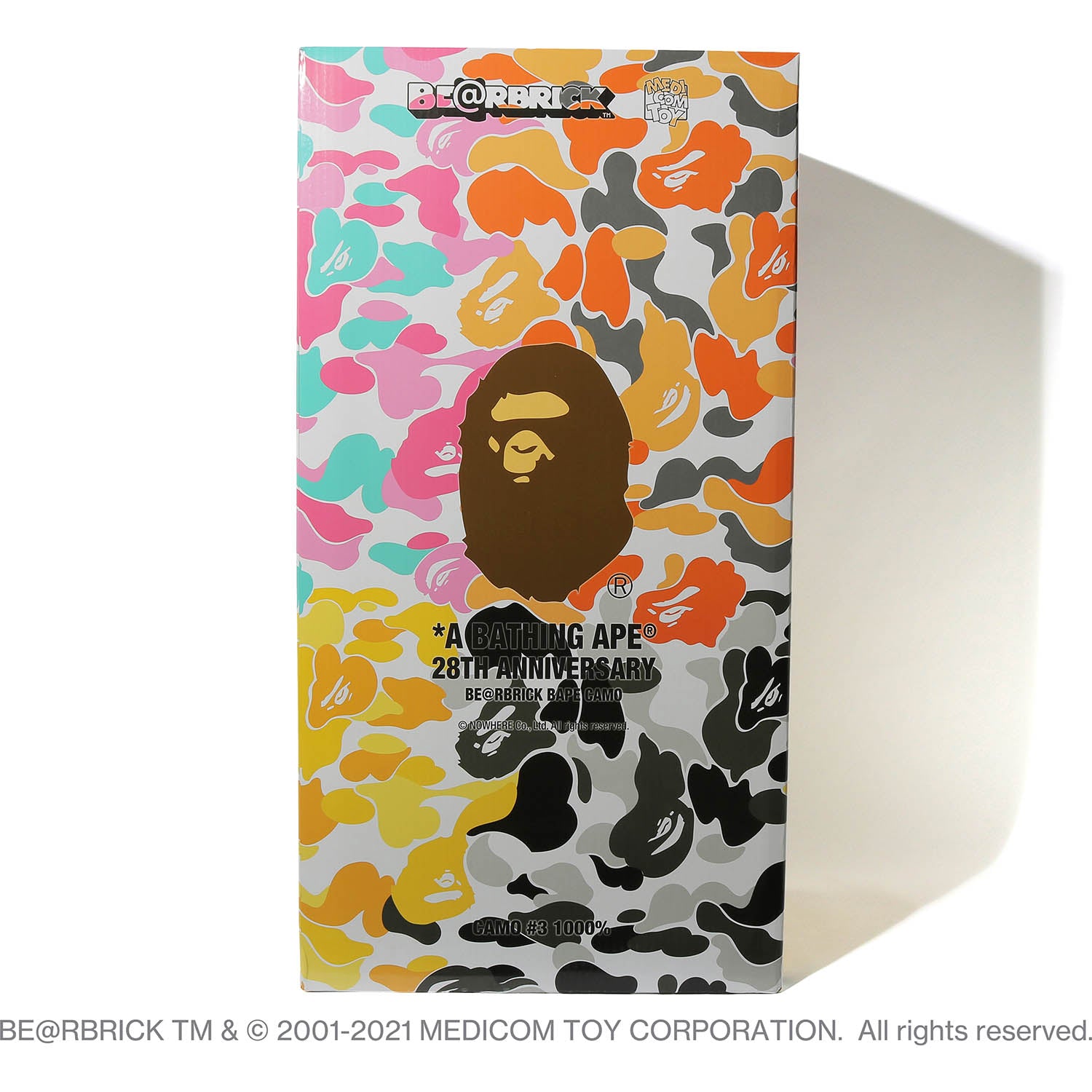 人気高品質「A BATHING APE 28TH ANNIVERSARY BE@RBRICK BAPE CAMO #2」24個入ボックス エイプ MEDICOM TOY ベアブリック メディコムトイ キューブリック、ベアブリック