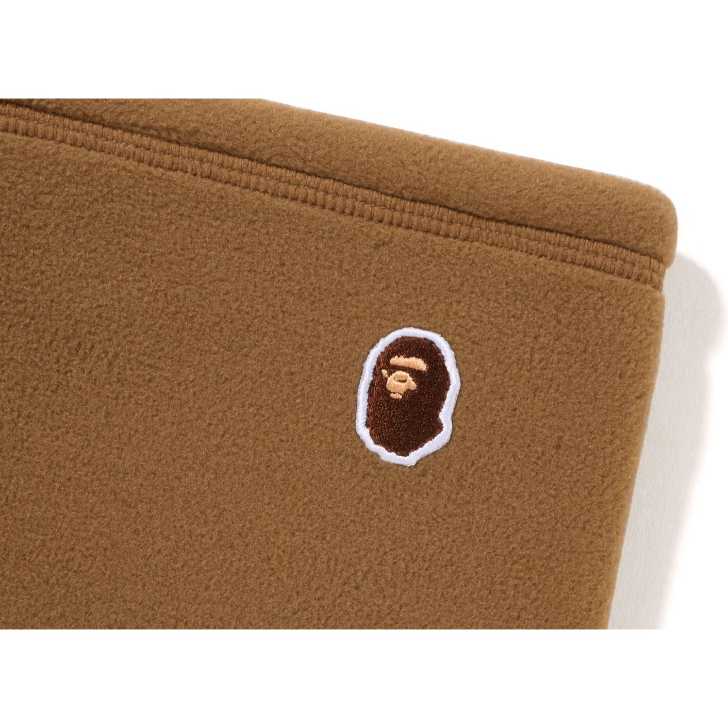 Bape Polartech 2 Way Neck Warmer Beige