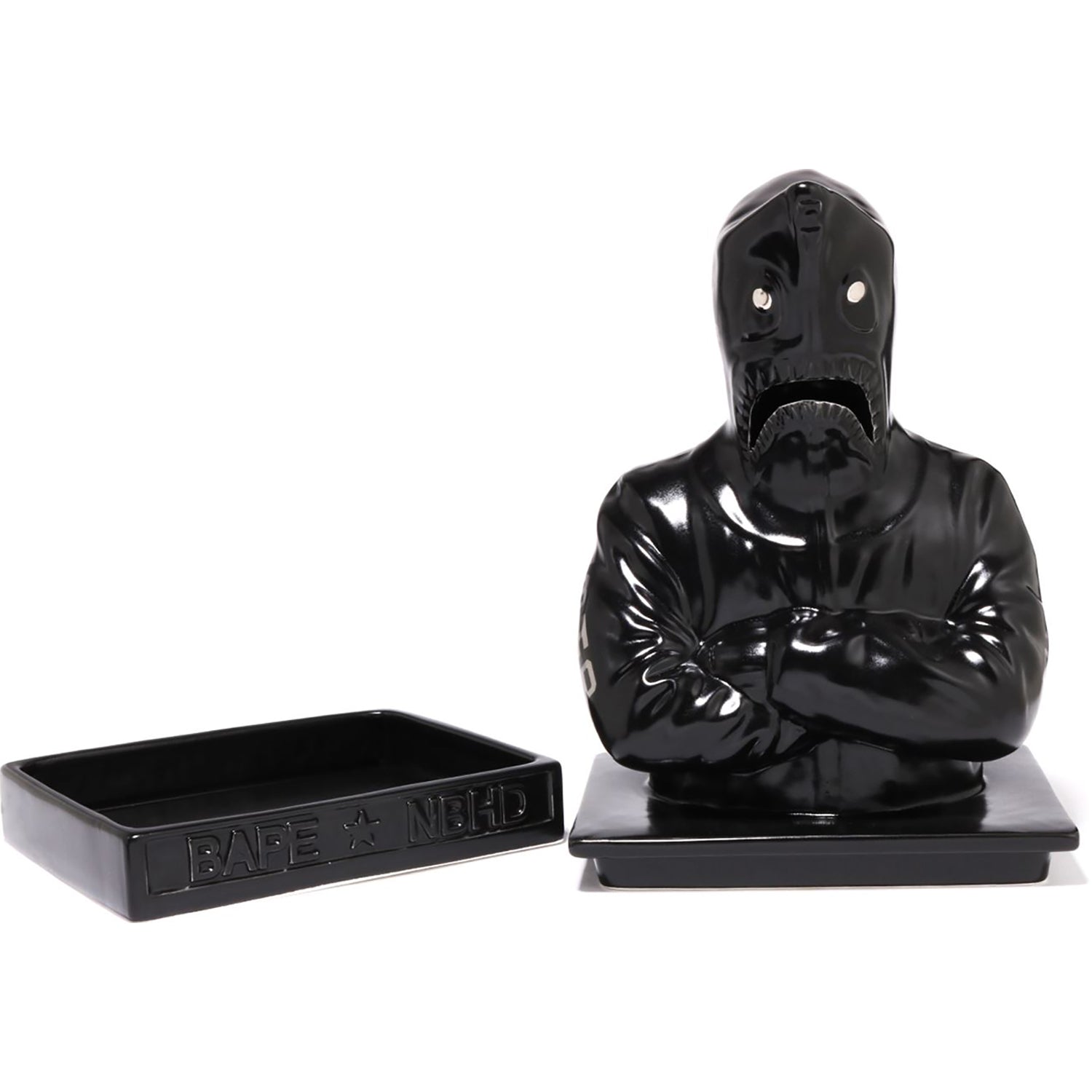 ダイエット・健康BAPExNBHD シャークINCENSE CHAMBER お香立て 二色セット