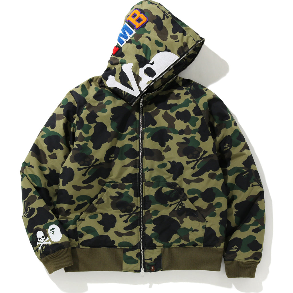 MM BAPE HOODIE DOWN JACKET MENS | us.bape.com