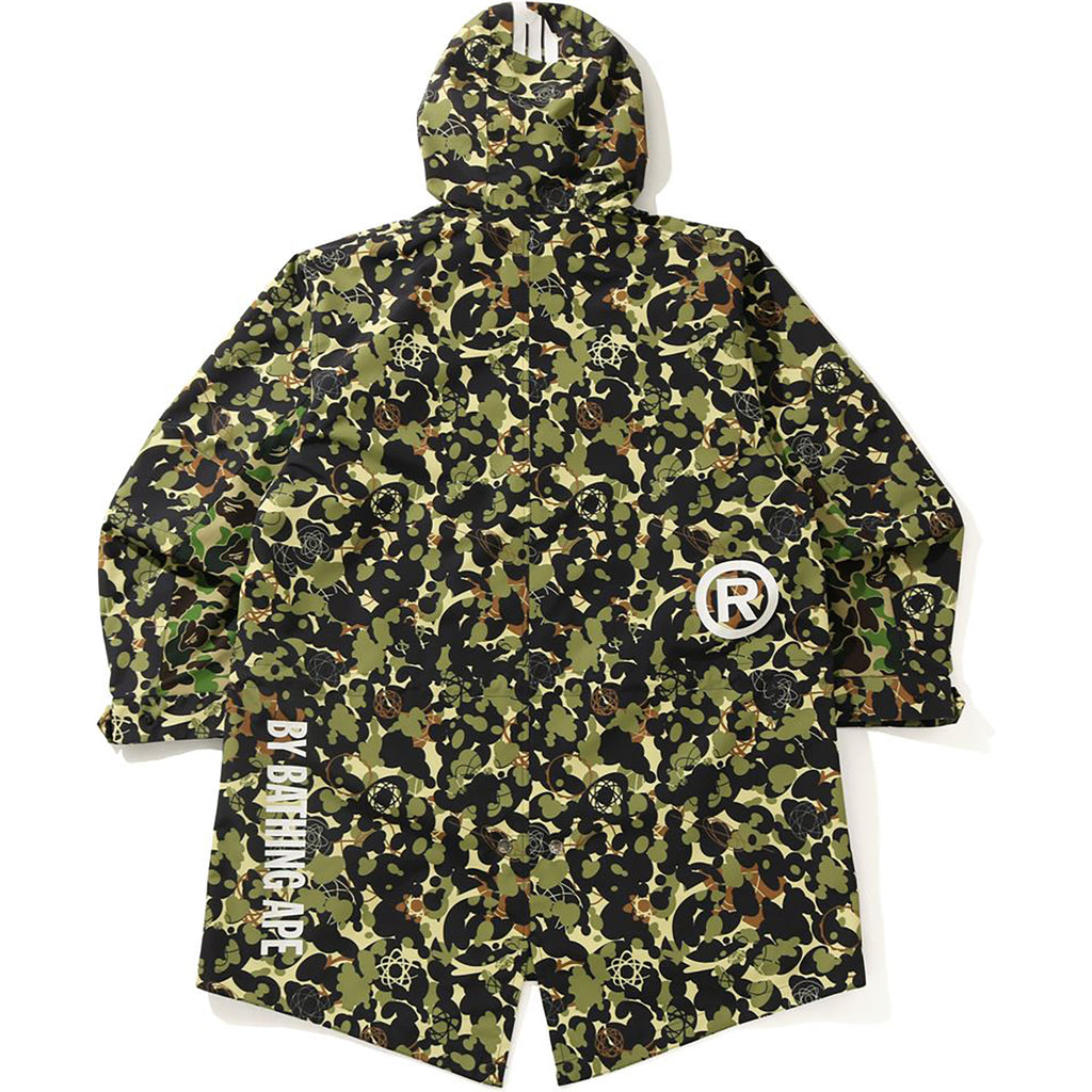 BAPE X MO'WAX X UNKLE CAMO M-51 HOODIE JACKET MENS