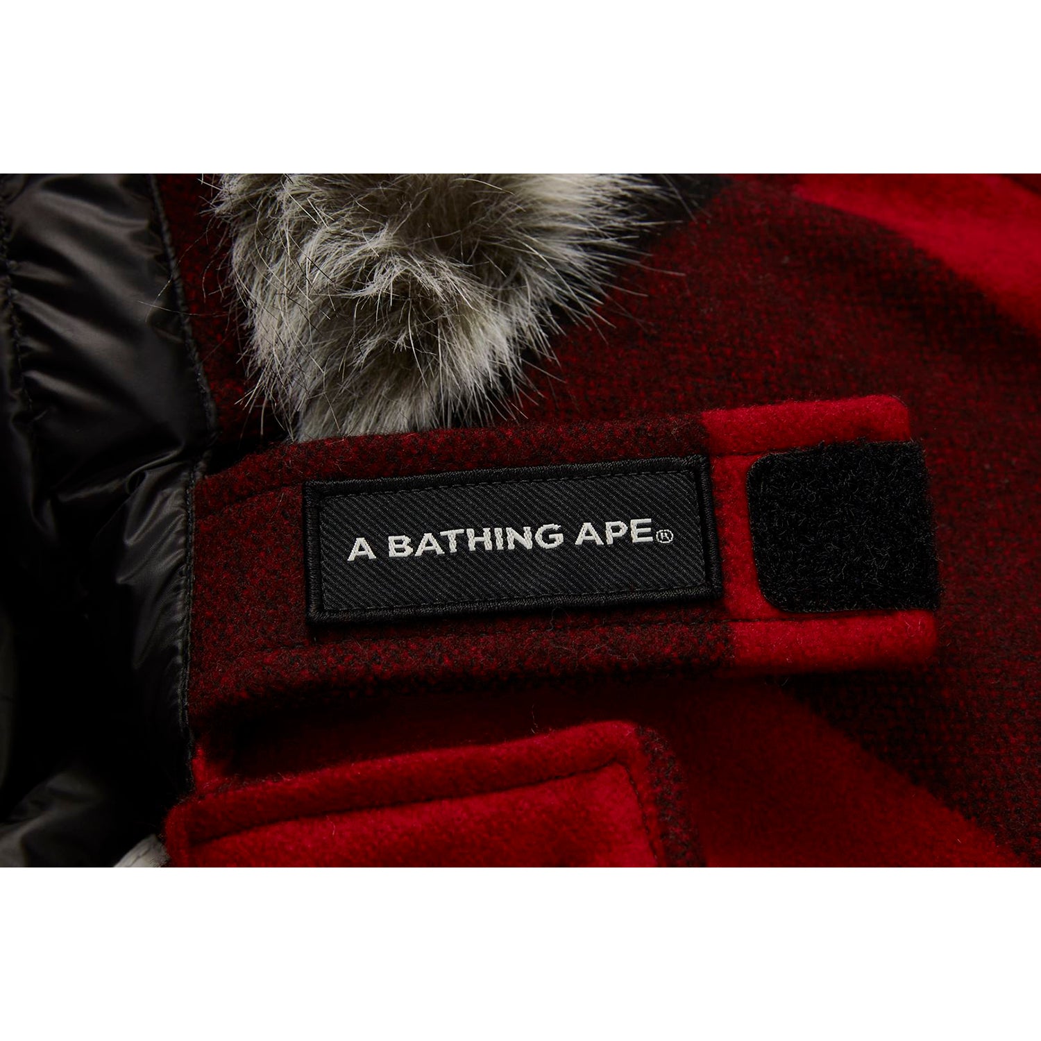 BAPE X WOOLRICH ARCTIC PARKA MENS