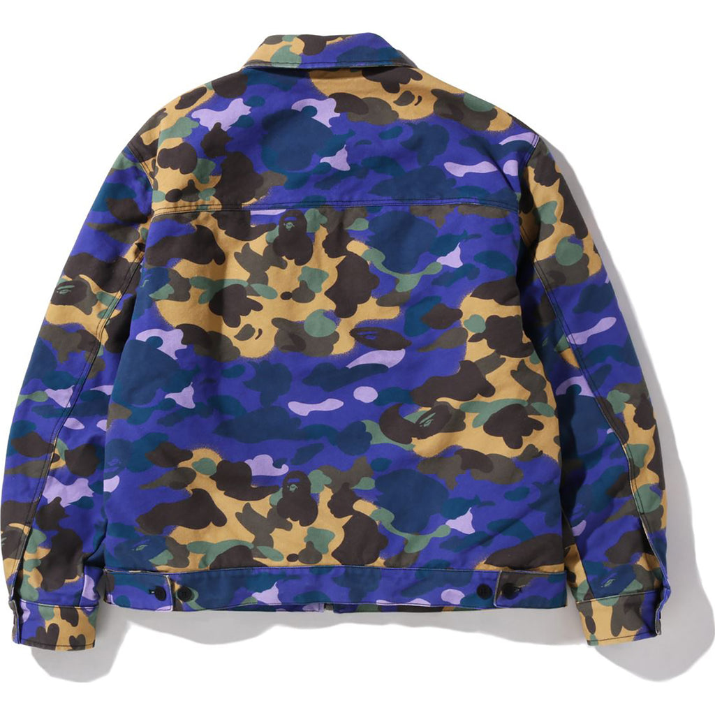 BAPE X HERON PRESTON MIX 1ST CAMO DUCK TRACKER JACKET M1 MENS | us