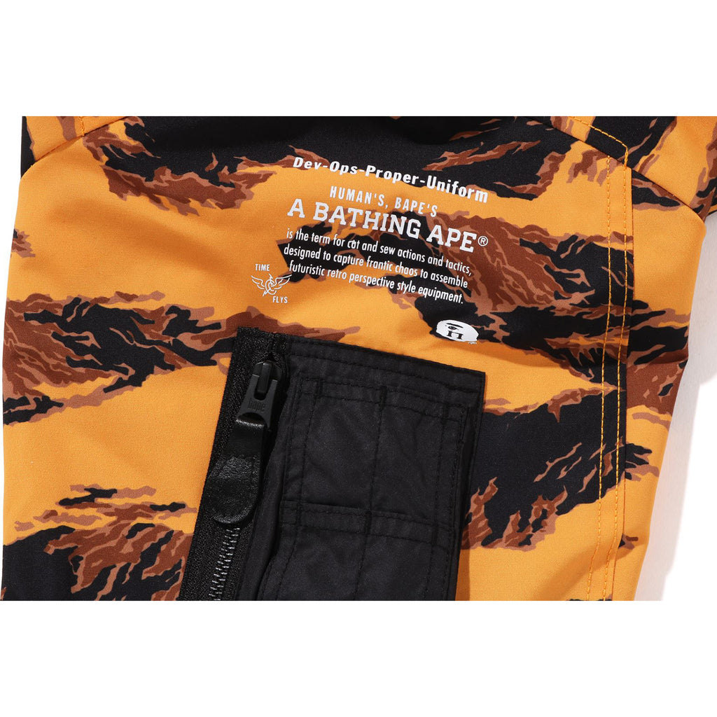 TIGER CAMO LONG MA-1 MENS | us.bape.com