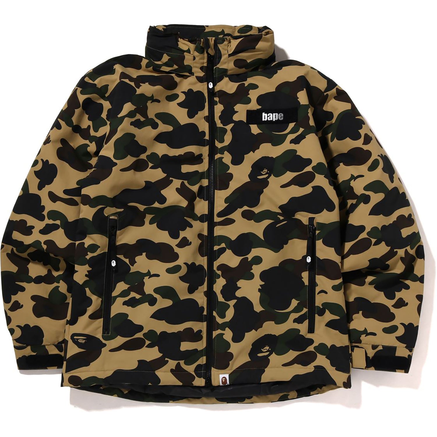 A Bathing Ape Men s 1st Camoilitary Jacket in Green Size S End Clothing