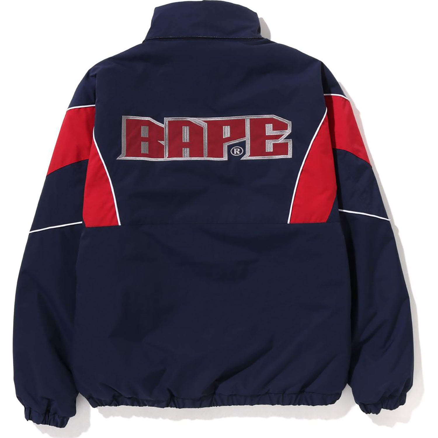 Bape Bape Football Jacket Navy