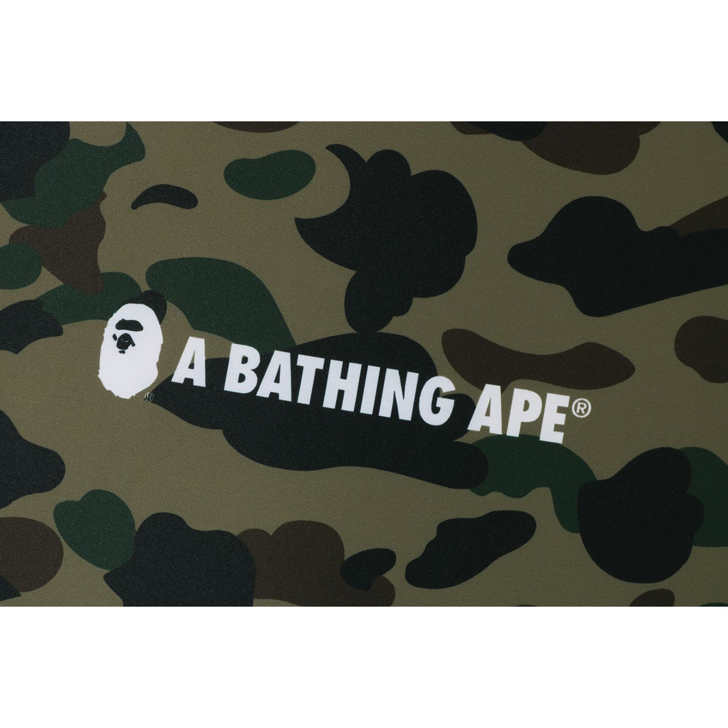 1ST CAMO A BATHING APE SQUARE FLUFFY BEADS CUSHION