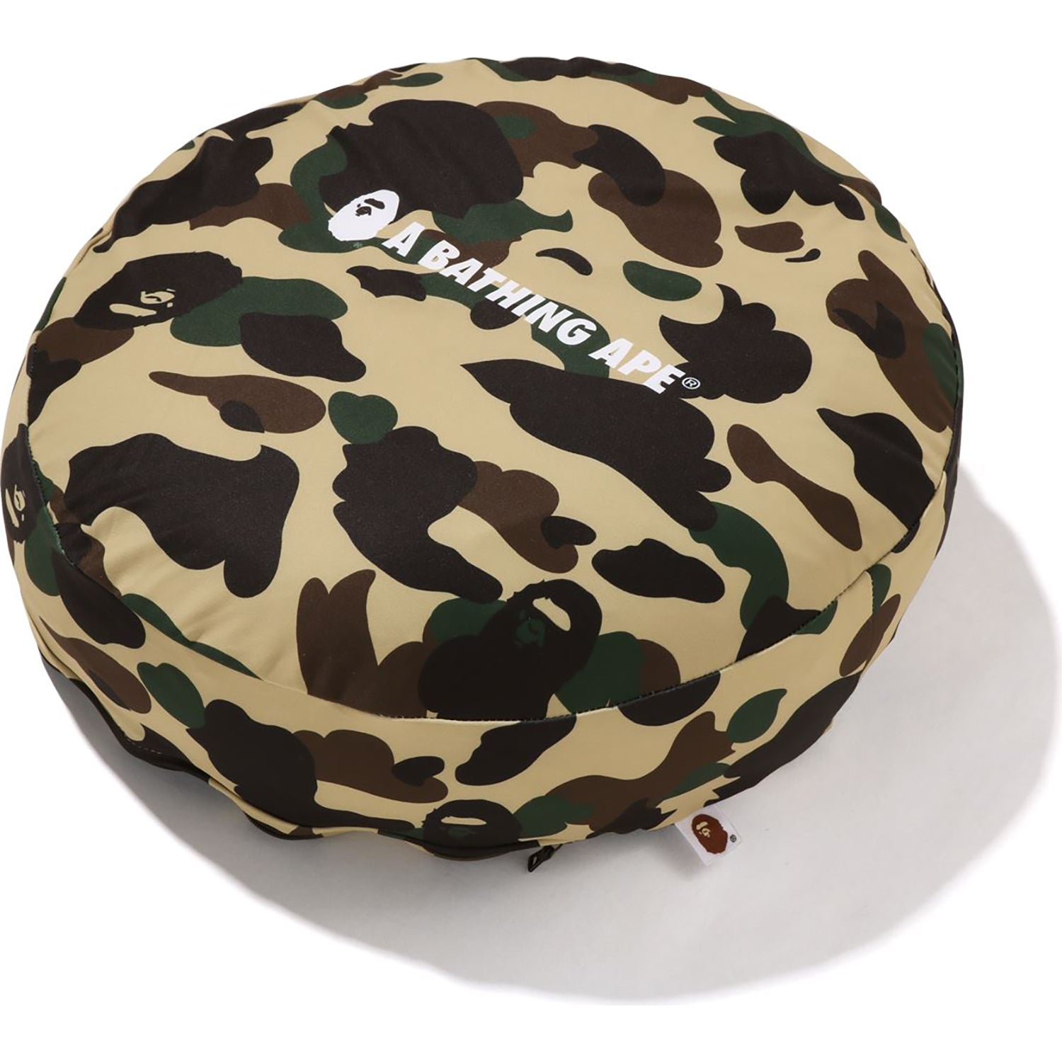 1ST CAMO A BATHING APE CIRCLE FLUFFY BEADS CUSHION – us.bape.com