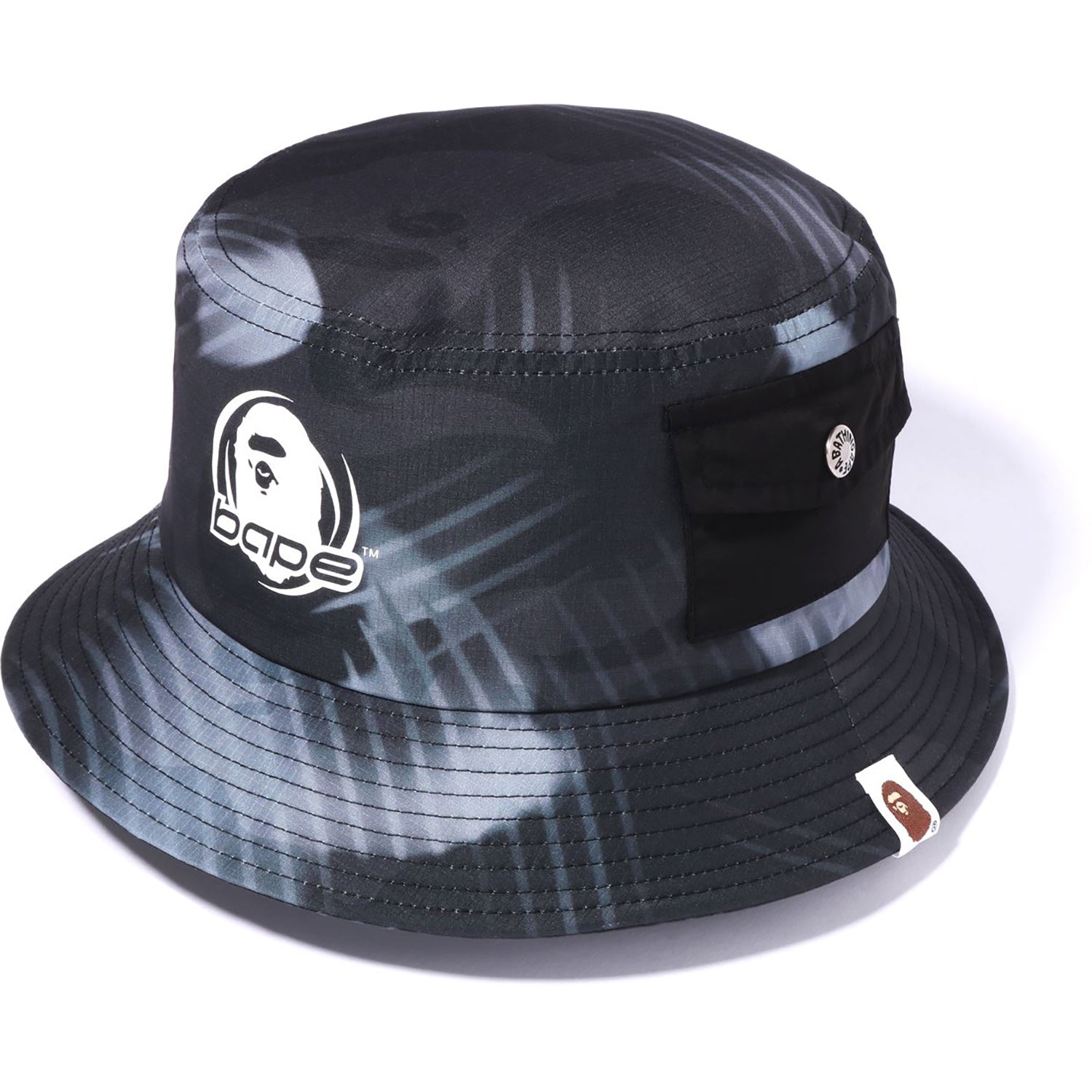 STROKE CAMO POCKET BUCKET HAT MENS – us.bape.com