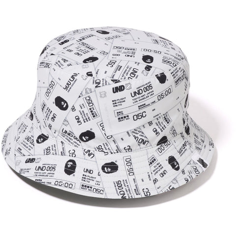 BAPE X UNDEFEATED BUCKET HAT MENS | us.bape.com