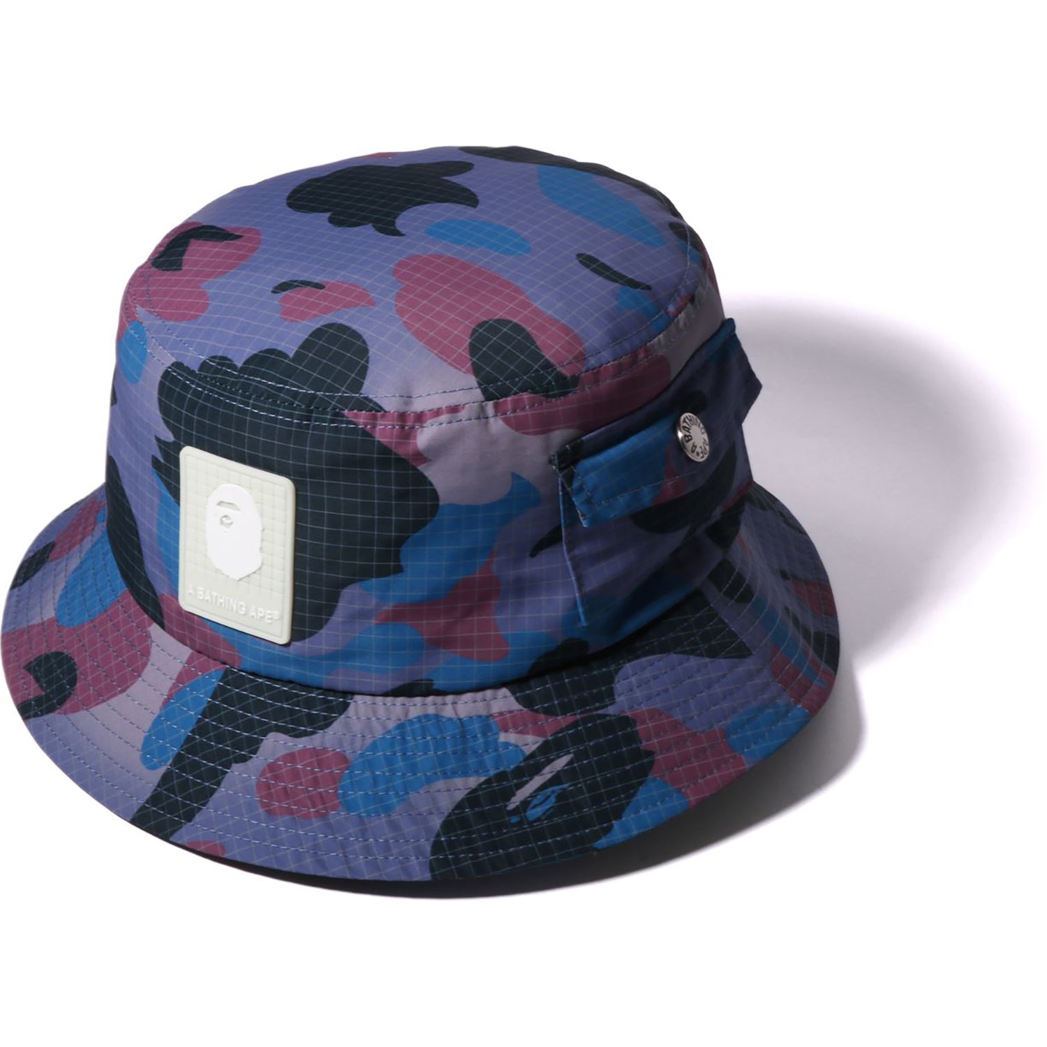 GRID CAMO BUCKET HAT MENS