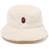 ONE POINT FUR BUCKET HAT LADIES