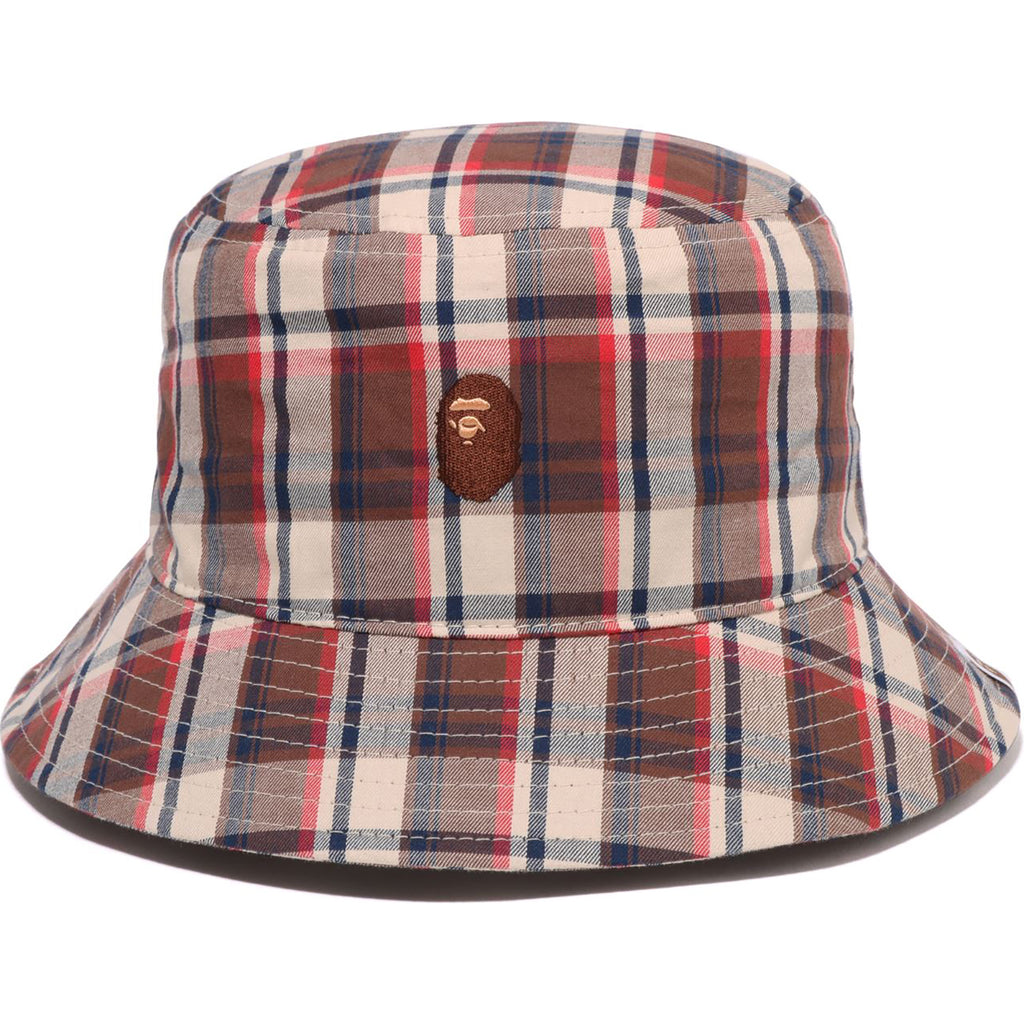 新品 BAPE HAT BURBERRYCHECK ヘイマーケットチェックハット - ハット