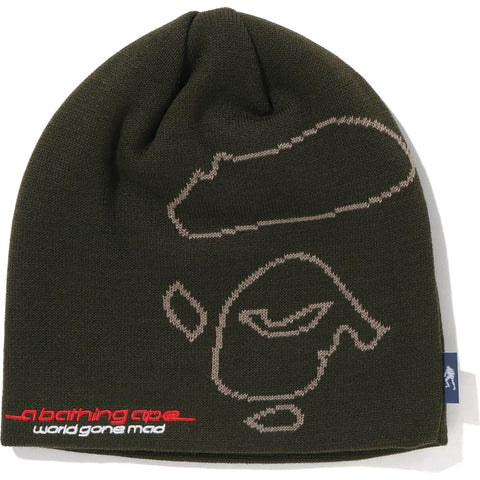 APE FACE KNIT CAP MENS | us.bape.com