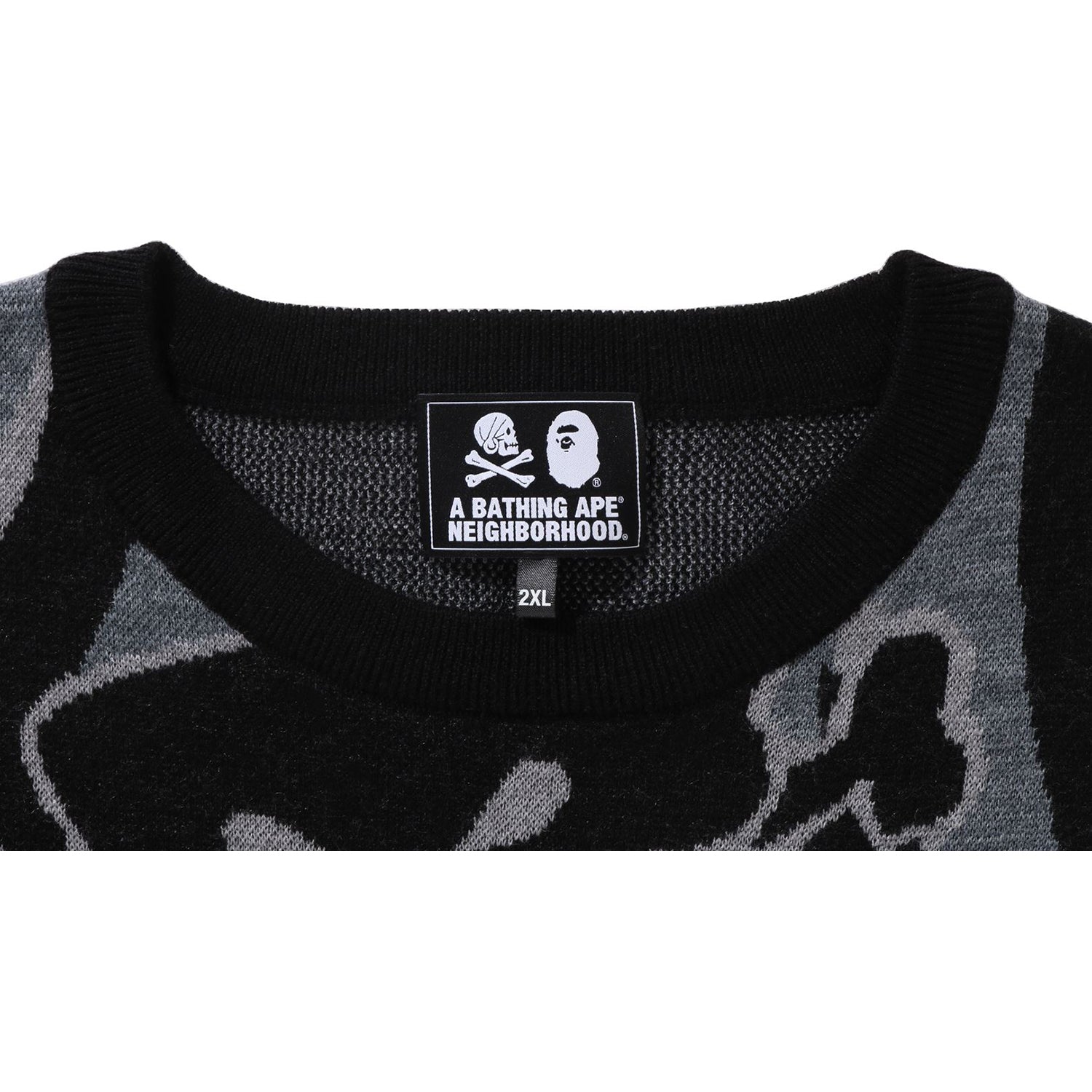 NEIGHBORHOOD BAPE NBHD RELAXED FIT KNIT - スウェット