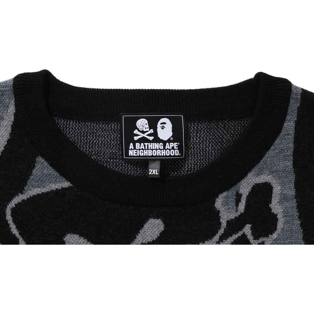 BAPE X NEIGHBOURHOOD RELAXED FIT KNIT MENS