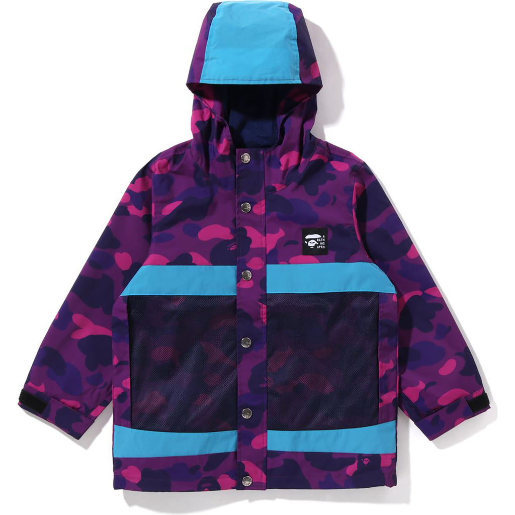 COLOR CAMO HOODIE JACKET KIDS | us.bape.com