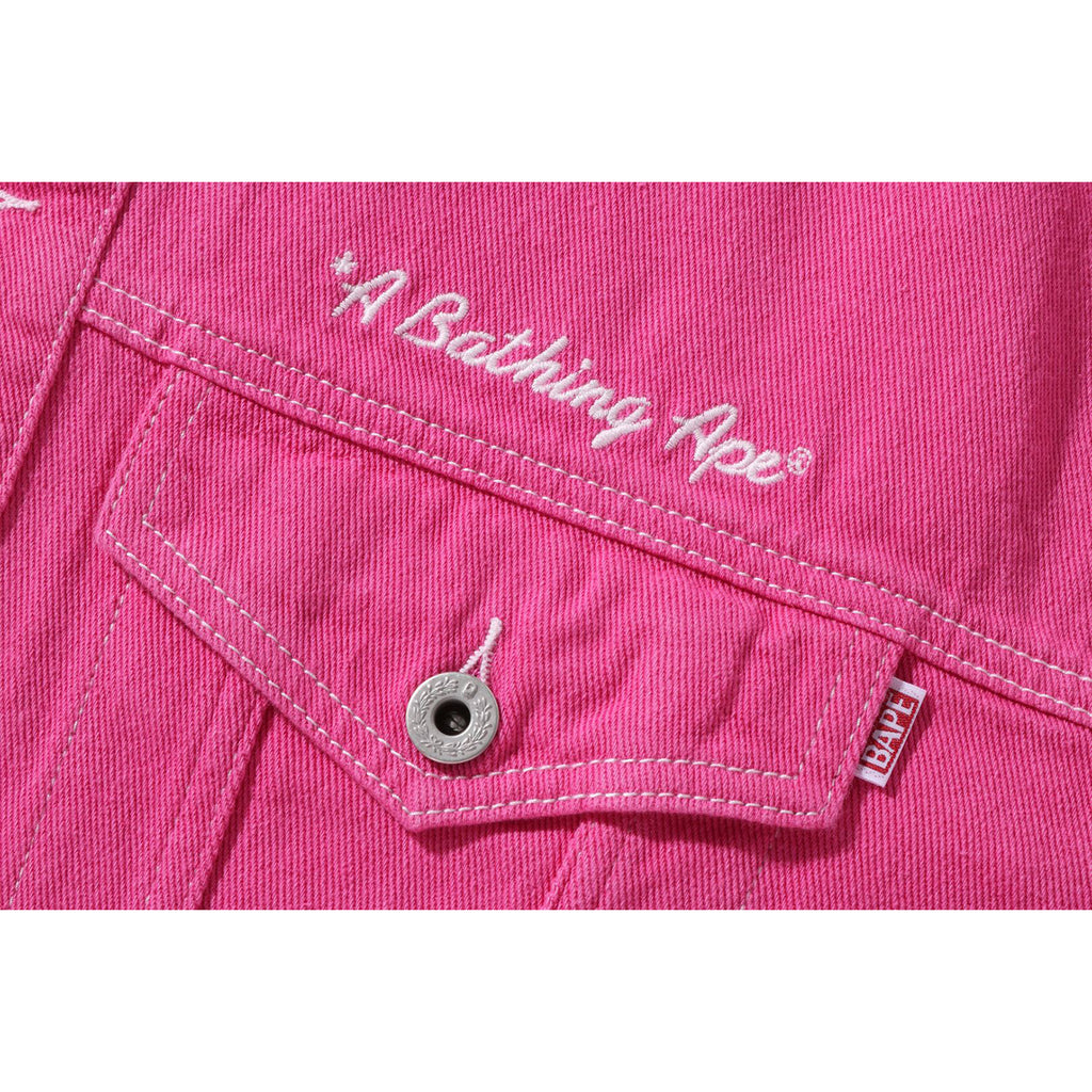 BAPE Color Block Pocketable Nylon Windbreaker Pink Men's - SS20 - US