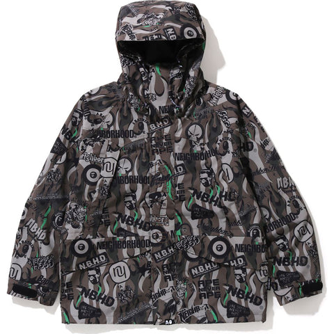 BAPE X NEIGHBOURHOOD SNOWBOARD JACKET MENS | us.bape.com