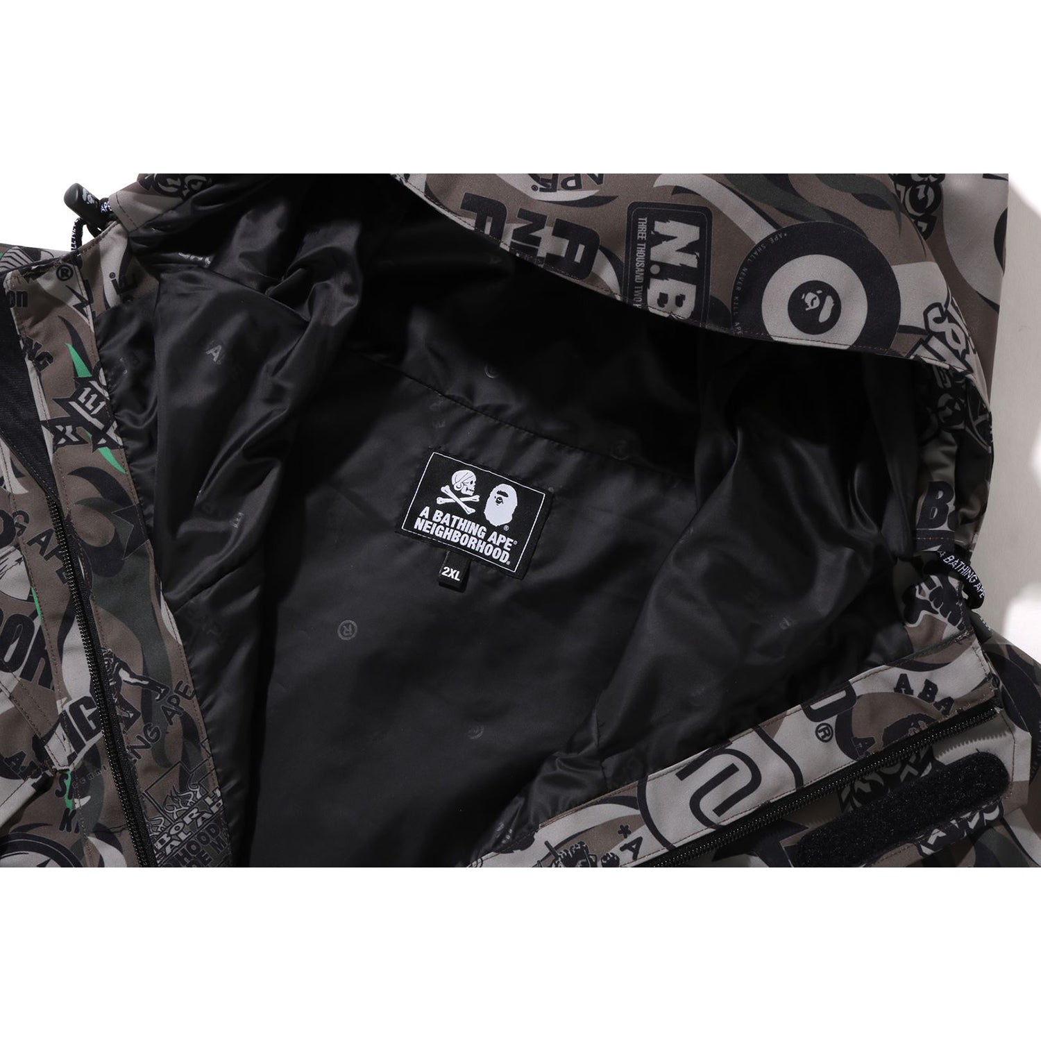 Bape happy new year snowboard jacket hotsell