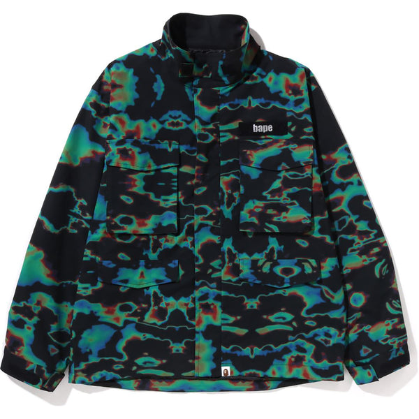 BAPE THERMOGRAPHY LOOSE FIT M-65 JACKET MENS | us 