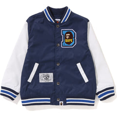 BAPE PATCHED VARSITY JACKET KIDS