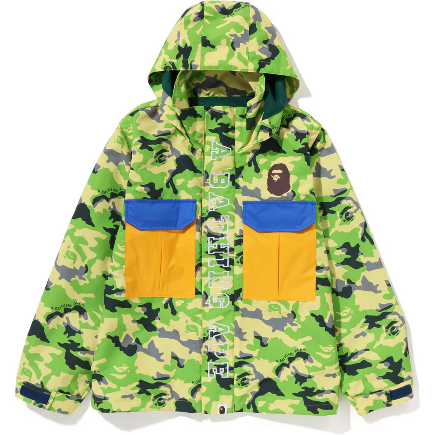 Bape Kids Green hot Camo Sweatshirt