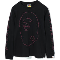 BITMAP APE HEAD L/S TEE LADIES