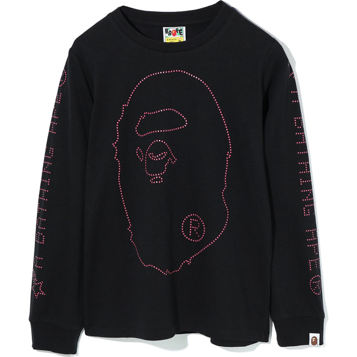 BITMAP APE HEAD L/S TEE LADIES