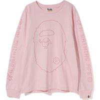 BITMAP APE HEAD L/S TEE LADIES