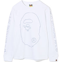 BITMAP APE HEAD L/S TEE LADIES